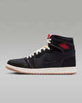 Air Jordan 1 High OG Black Sail and Gym Red Sneakers