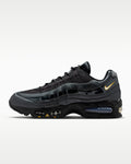 Nike Air Max 95 – Black / Gold Mesh Athletic Sneakers